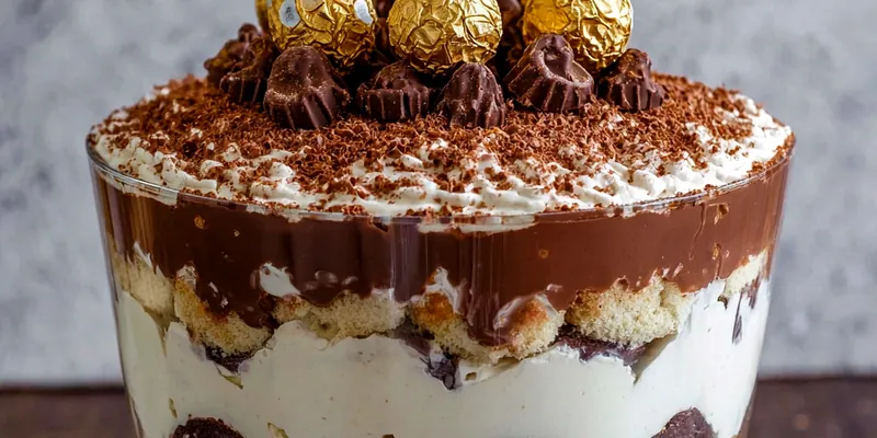 Ferrero Rocher Trifle