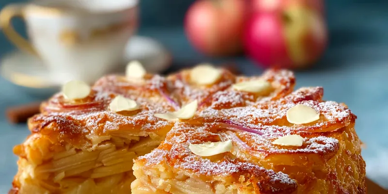 French Apple Cake – Gâteau aux Pommes à la Française