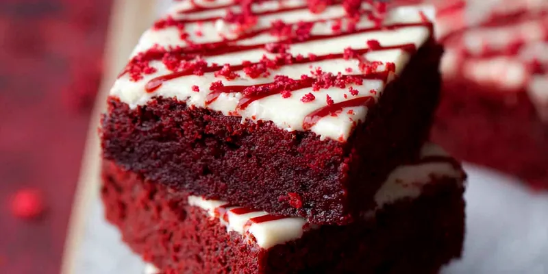Red Velvet Brownies